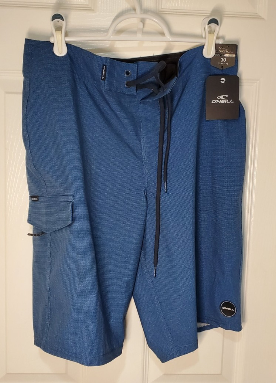 O’Neill Boardshorts Mens 30 Blue Stretch 21” Outseam Surf Swim NWT